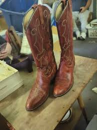 Dan Post Men's Camel Watersnake Round Toe Cowboy Western Boots Size 9D | eBay