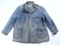 Vintage Lee Chore Coat Denim Jacket 1950s Size 50 fits XL ...