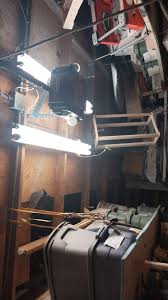 Can i hang this frame from bottom of garage roof truss ...