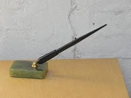 Eversharp Green Marble Fountain Desk Pen Set - I Like Mikes ...