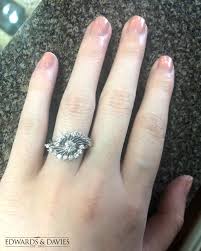 Diamond Vintage Ring | Antique Diamond Ring | Vintage Engagement Ring | Vintage Statement Ring | Vintage Cocktail Ring | Antique Jewellery - Etsy