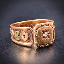 Antique 10K & Diamond Ring – The Koven Court