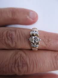 1.40 Carat 14K Gold Diamond Engagement Ring Center=.55 Carat F-SI2 Value=$6,950 | eBay