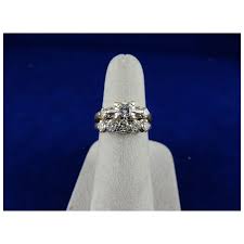 Vintage Diamond Wedding Band Set. For Sale at Ruby Lane