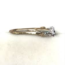 Vintage British Diamond and Sapphire Ring — The Art of Antiquing