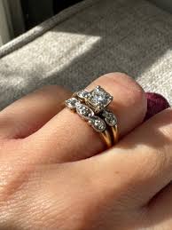 Retro 1950's Wedding Ring Set – Stacey Fay Designs