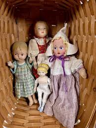 Vintage Dolls, Set If 4 Authentic Early 1900's Nostalgic | eBay