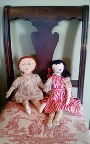 Antique Hand Made Rag Doll, Antique Folk Art Doll - Etsy