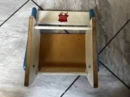 Shirt Tales Hallmark 1982 Kids Chair Stool Booster Seat ...