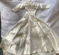 Vintage Cotton Print Dress For Hard Plastic Or Composition Doll | eBay