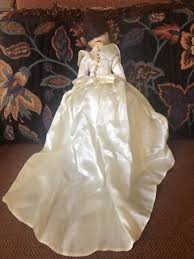 Composition Bride Doll Satin Wedding Gown 1940s Vintage Unmarked | eBay
