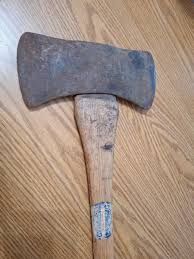 Vintage Double Bit Axe Geo. A. Clark & Son Forest King ...