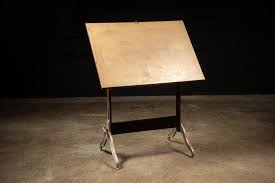 Vintage Drafting Table With Drawer by Dietzgen – Industrial Artifacts