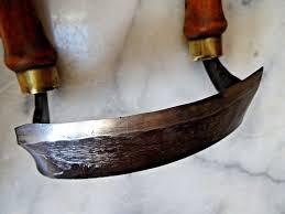 Vintage Antique SCORP DRAW KNIFE Inshave Woodworking Tool ...