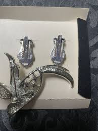 Sarah Coventry New Vintage “Bird Of Paradise” Set Is Pin ...