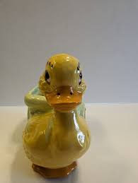 VTG Whimsical Duckie & Wagon Ceramic Candy Dish Planter | eBay