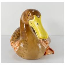 Mid-Century Italian Ceramic Duck. For Sale at Ruby Lane