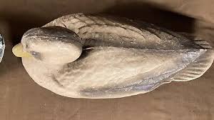 Vintage / Antique Pair Mallard Factory Duck Decoys Fiber Paper Mache Lot of 2 | eBay