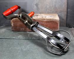 Vintage Taplin Rotary Egg Beater - Vintage Kitchen Tools - Stainless S – Bixley Shop