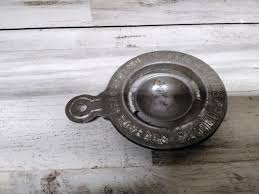 1900s Vintage Egg Separator Stamped Advertising Tin ...