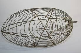 Vintage French Wire Hen Shaped Egg Basket at 1stDibs | chicken shaped egg basket, vintage wire chicken egg basket, vintage egg basket
