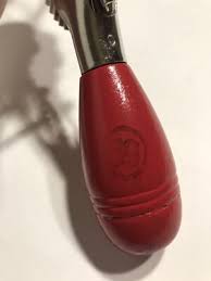 Vintage Hand Mixer/Egg Beater - Red, Wooden Handle & Knob - Taplin Mfg. Co. USA | eBay