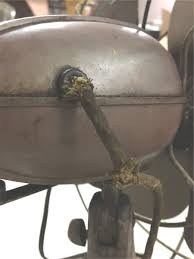 Vtg Oscillating Amazing ART DECO Desk garage Fan Design ...