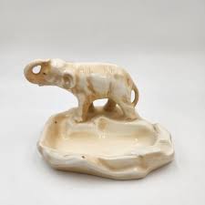 Vintage 1950's Made in Czechoslovakia Elephant Ashtray - 2 ...