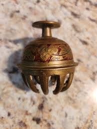 Vintage Brass Indian Elephant Claw Bells - Etsy