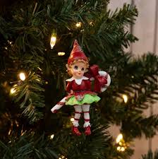 Hobby Lobby Girl Elf with Candy Cane Christmas Ornament 4.45 ...
