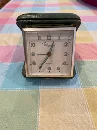 A Wonderful Vintage Ingraham Travel Alarm Clock With a ...