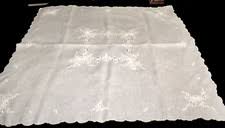 embroidery linen tablecloth products for sale | eBay