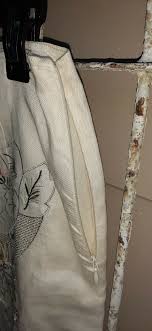 Women's Aline Skirt By Liz Claiborne Ivory W Embroidered ...