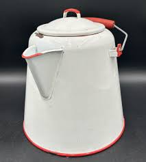red enamelware coffee pot products for sale | eBay