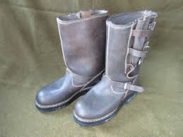 True VTG Biker Buckle Boots Engineer Stiefel Mad Max ...