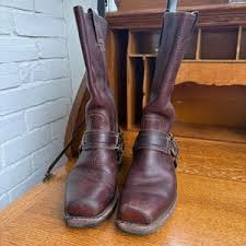 RESERVED FOR CARLY --- Pre-loved Leather Frye Boots ...