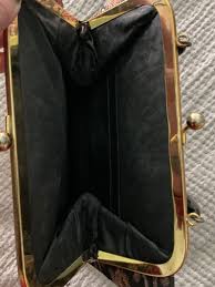 Vintage 50's Black and Gold Tapestry Bag Purse with Colored Glass Gems | eBay