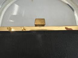 Mid Century Lucite Handle Convertible L&M Handbag - Etsy