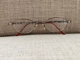 Nine West Ladies Eyeglassesglasses Frame Brown Tone Vintage ...