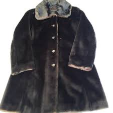 1 MADISON Faux Fur Brown Coat Size L NWOT / No... | Depop