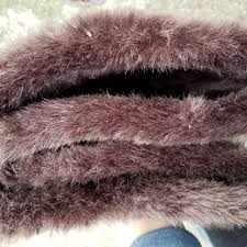 Gorgeous, like new BCBG faux fur chocolate brown... | Depop