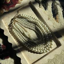 Vintage 8-Strand Faux Pearl Necklace – B Curated