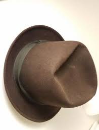 Vintage CORTLEY Hat Makers Men's Brown Felt Fedora Hat Size 7 Made In The USA | eBay
