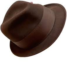 Vintage KNOX Felt Fedora Hat Size 7 Hallmark Series Custom Edge Brown | eBay