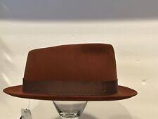 Fur Solid Trilby Hats for Men for sale | eBay