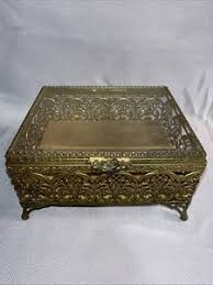 Glass Trinket Box | eBay