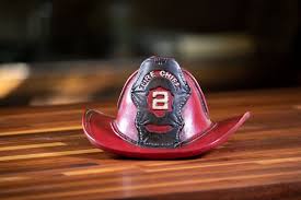 Vanmark Fire Helmet Figurine | Hand-Crafted Collectible