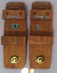 Vintage Set of Wooden Shoes, Sandles, Wall Hanging, 9 X 3 ...