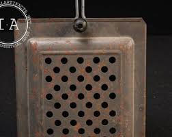 Vintage Metal Bed Warmer With Perforated Lid - Etsy