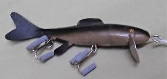 Madison Sucker Bait Co., 4 1/2" Underwater Minnow, GE, c ...